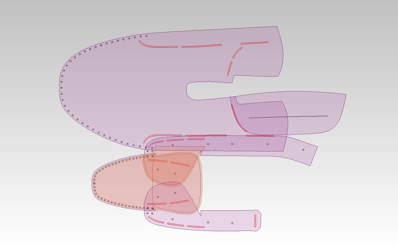  Moldmaking shoe pattern 