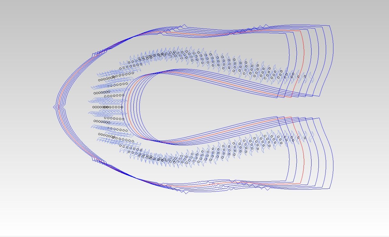 Moldemaking shoe pattern